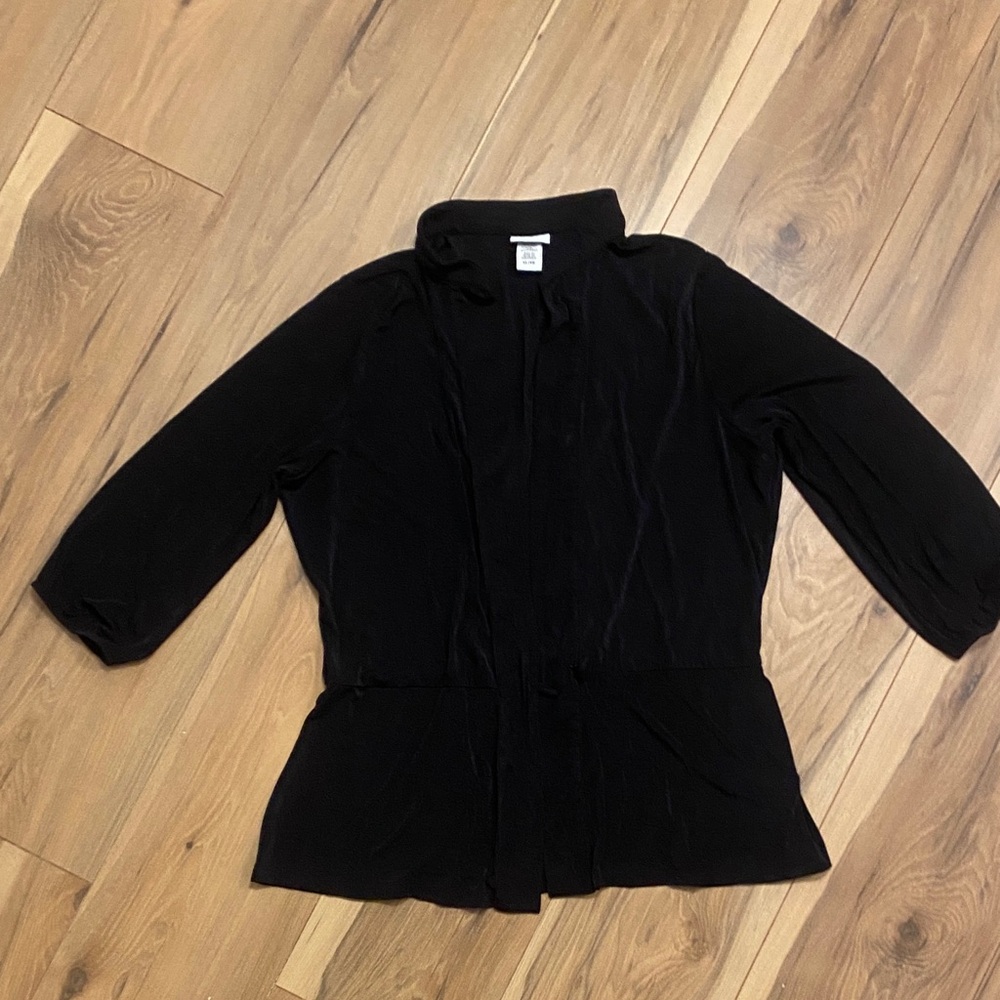 Jaclyn Smith Elegant Black Blazer